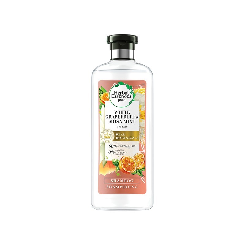 Herbal Essences Pure White Grapefruit & Mosa Mint Soothing Shampoo Herbal Essences Pure White Grapefruit & Mosa Mint Soothing Shampoo